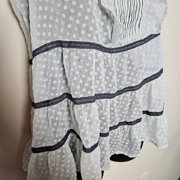 Maeve Swiss Dot Sheet Blouse - Picture 5 of 8